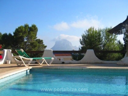 The pool is surrounded by sunny terraces