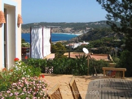 Sea view from the terrace