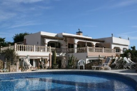 villa Cala Tarida Designer villa with beautiful sea view Ibiza property