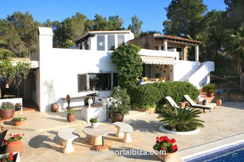 View of the villa