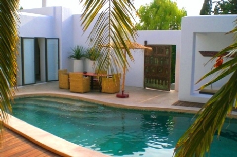 Covered terrace