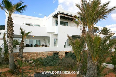 View of the villa