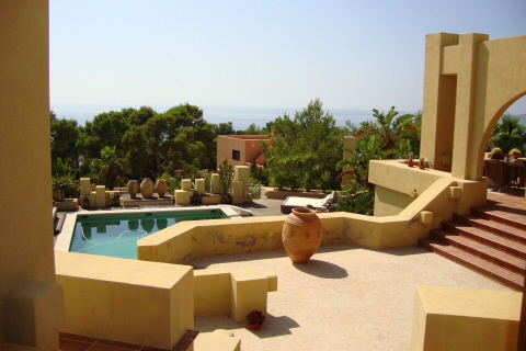 villa in Caló d'en Real