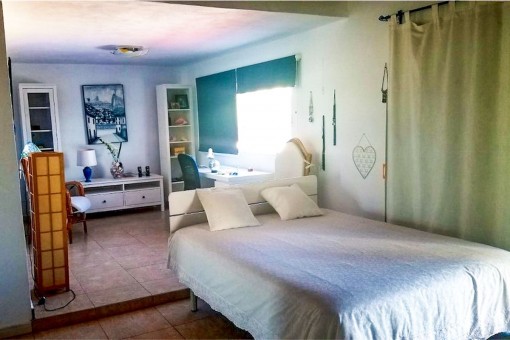 Spacious master bedroom