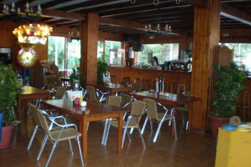 Interior dining area