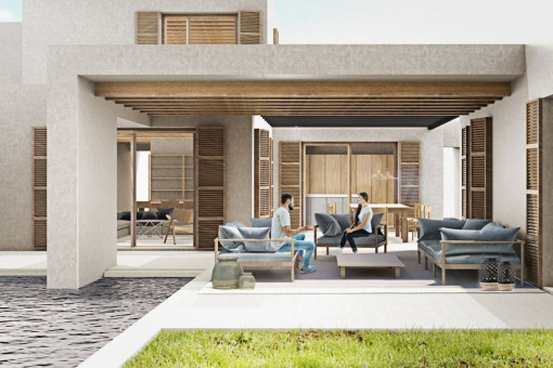 Garden and terrace