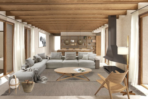 Open living area