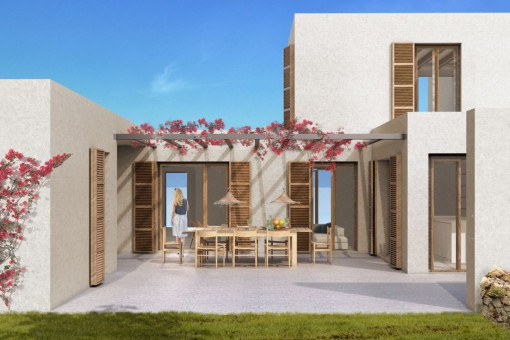 Newly built finca