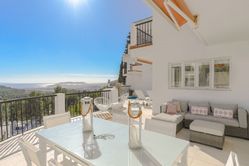 Large terrace