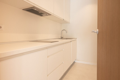 Kitchen guest area