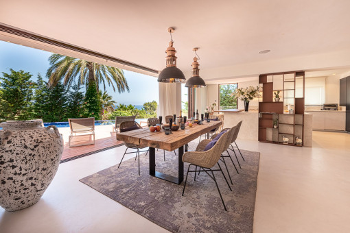 Dining area