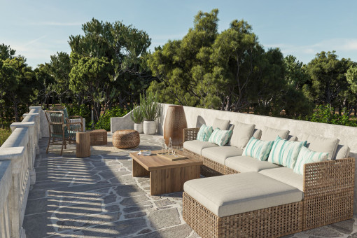 Rooftop terrace