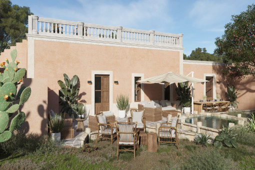 Terrace area